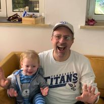Great Grandson of George Schlesinger, with David, his grandfather